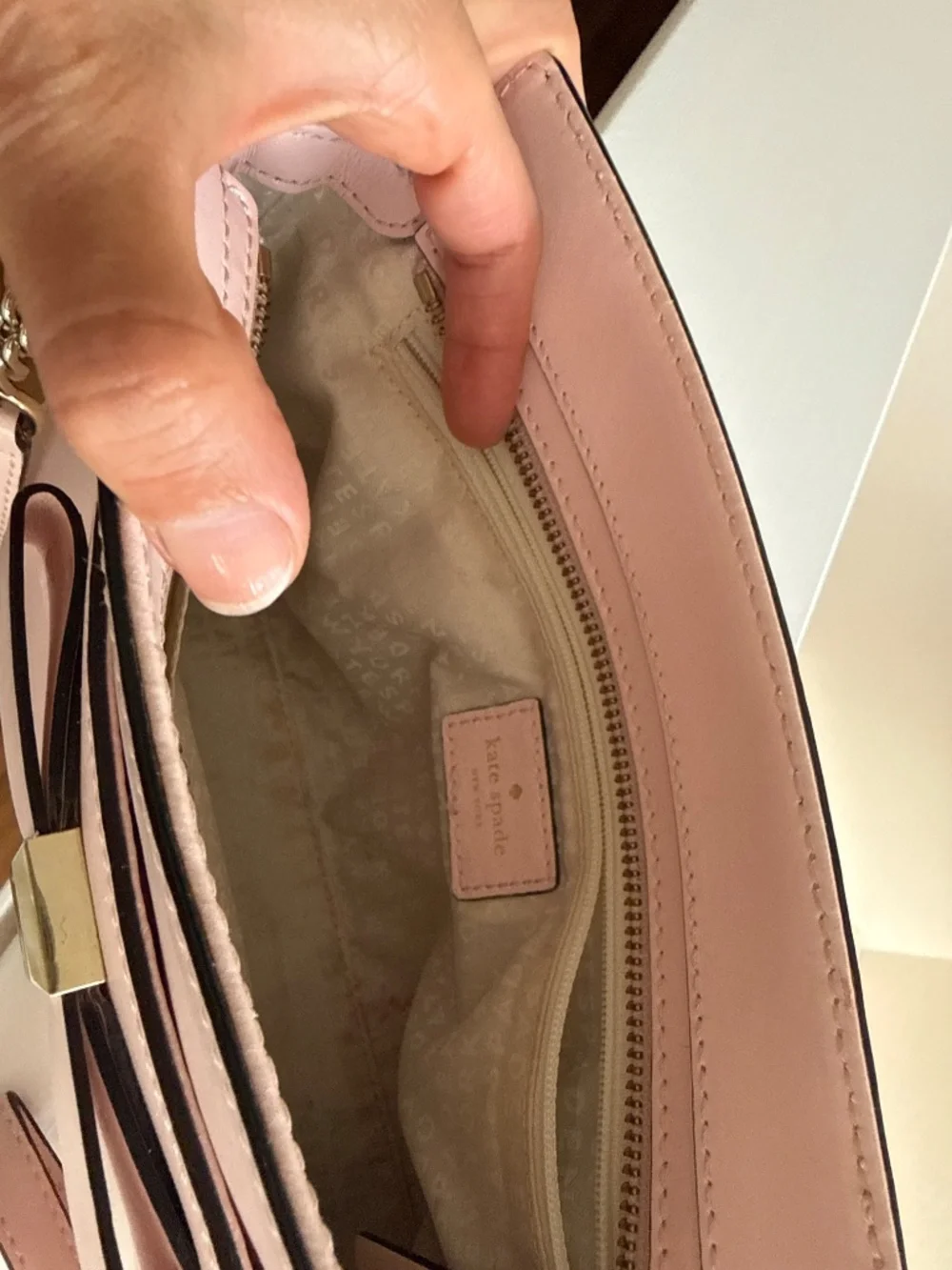 Kate Spade Pink Bow Purse